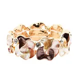 Bracciali Elastico Smaltato con Strass Autunno/Inverno Quotidiano Tempo libero Alla Moda Vari Colori Natale — foto 3
