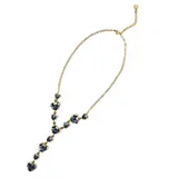Collana a Y con Pendente a Cuore con Cristalli 40+5cm Pendente 8cm, Autunno/Inverno Quotidiano Tempo libero Da festa Vari Colori — foto 3