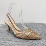 Scarpe con Tacchi(D) Genere Decolleté Donna Quattro stagioni Made in Cina Da festa Tacco Spillo A punta — foto 4