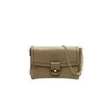 Borsa Spalla Donna Autunno/Inverno Made in Italia Quotidiano Vari Colori metallo — foto 1