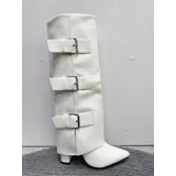 Stivali(D) Genere Stivali Tacchi Donna Quattro stagioni Made in Cina Quotidiano Tacco Alto A punta — foto 4