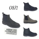 Stivaletti(U) Uomo Stivaletti Uomo Inverno Made in Italia Tempo libero Piatto Tonda — foto 1