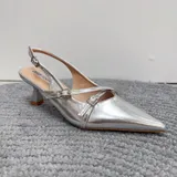 Scarpe con Tacchi(D) Genere Decolleté Donna Autunno/Inverno Made in Cina Quotidiano Tacco Spillo A punta — foto 4