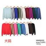 Pullover Pullover Donna Autunno/Inverno Made in Cina Quotidiano Vari Colori Oversize — foto 3