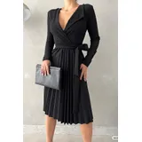 Abito Donna Quattro stagioni Made in Cina Quotidiano Colore Unico Standard Monocromo — foto 1