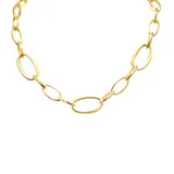 Collana a Maglia Catena ad Anelli con Fermagli a Levetta 47.5cm — foto 3