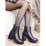 Stivaletti(D) Genere Stivaletti Classici Donna Autunno/Inverno Made in Cina Quotidiano Tacco Largo Tonda — foto 4