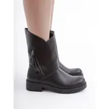 Stivaletti(D) Genere Stivaletti Classici Donna Autunno/Inverno Made in Cina Quotidiano Tacco Largo Tonda — foto 3