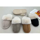 Ciabatte Donna Autunno/Inverno Made in Cina Quotidiano Piatto Tonda — foto 1