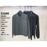 Pullover Uomo Uomo Autunno/Inverno Made in Cina Quotidiano Vari Colori Standard Bottoni — foto 1