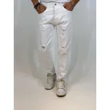 Jeans(U) Uomo Jeans Uomo Quattro stagioni Made in Italia Quotidiano Colore Unico Standard — foto 5