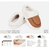 Donna Ciabatte Autunno/Inverno Made in Cina Quotidiano Zeppe Tonda — foto 1