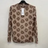 Maglierie&Felpe(D) Genere Felpa Pullover Donna Autunno/Inverno Made in Italia Quotidiano Colore Unico Standard Stampata — foto 4