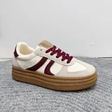 Sneakers(D) Genere Sneakers basse Donna Quattro stagioni Made in Cina Quotidiano Vari Colori Plateau Anteriore Tonda — foto 2