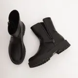 Stivaletti(D) Genere Stivaletti lacci Donna Autunno/Inverno Made in Cina Tempo libero Tacco Largo Tonda — foto 5
