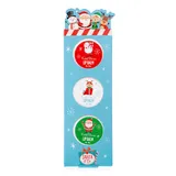 idrante Natale Set per la cura delle labbra SANTA & CO in confezione regalo,inclusi 3 balsami per labbra da 10 g, profumo: Frosted Berries — foto 1