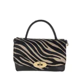 Borsa a Mano Donna Autunno/Inverno Made in Italia Tempo libero Vari Colori metallo — foto 2