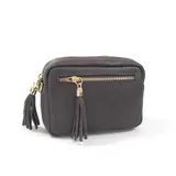 Borse in Pelle Genere Borsa a Tracolla Donna Quattro stagioni Made in Italia Quotidiano Vari Colori Cerniera lampo — foto 5
