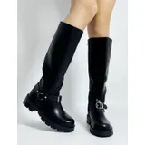Stivali(D) Genere Stivali Classici Donna Autunno/Inverno Tempo libero Piatto Tonda — foto 3