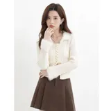 Maglierie&Felpe(D) Genere Felpa Pullover Donna Autunno/Inverno Made in Cina Tempo libero Colore Unico Standard — foto 4