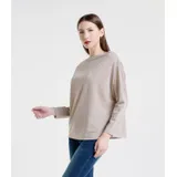 Pullover Pullover Donna Autunno/Inverno Quotidiano Colore Unico Standard — foto 3