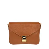 Borsa a Tracolla Donna Autunno/Inverno Made in Italia Quotidiano Vari Colori metallo — foto 4