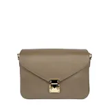 Borsa a Tracolla Donna Autunno/Inverno Made in Italia Quotidiano Vari Colori metallo — foto 5