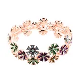 Bracciali Elastico Fiore Smaltato con Strass Altezza 2.2cm, Autunno/Inverno Quotidiano Da festa Vari Colori — foto 5