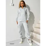 Tuta sportiva Donna Autunno/Inverno Made in Italia Tempo libero Vari Colori Standard Felpato — foto 1