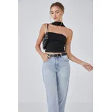Jeans(D) Genere Jeans Larghi Donna Quattro stagioni Made in Cina Tempo libero Colore Unico Standard — foto 3