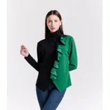 Camicetta Camicia Elegante Donna Autunno/Inverno Made in Italia Quotidiano Vari Colori Standard — foto 1