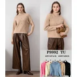 Pullover Pullover Donna Autunno/Inverno Made in Cina Quotidiano Colore Unico Standard — foto 1