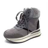 Stivaletti Classici Donna Autunno/Inverno Made in Cina Quotidiano Zeppe Tonda — foto 4