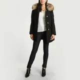 Cappotti Parka Donna Autunno/Inverno Made in Cina Quotidiano Colore Unico Standard Monocromo — foto 3