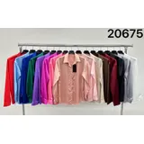Camicia Camicia Donna Quattro stagioni Made in Italia Quotidiano Colore Unico Standard — foto 5