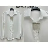 Camicia Camicia Donna Quattro stagioni Made in Italia Quotidiano Colore Unico Standard — foto 1