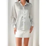 Camicia Camicia Donna Quattro stagioni Made in Italia Quotidiano Colore Unico Standard — foto 3