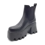 Stivaletti Tacchi Donna Autunno/Inverno Made in Cina Da Lavoro Tacco Largo Tonda — foto 3