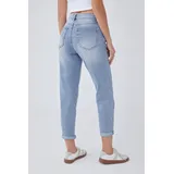 Jeans(D) Genere Jeans Larghi Donna Quattro stagioni Made in Cina Tempo libero Colore Unico Standard — foto 3