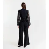 Tuta Jumpsuit Donna Quattro stagioni Quotidiano Colore Unico Standard — foto 4