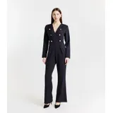 Tuta Jumpsuit Donna Quattro stagioni Quotidiano Colore Unico Standard — foto 5