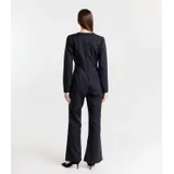 Tuta Jumpsuit Donna Quattro stagioni Quotidiano Colore Unico Standard — foto 4