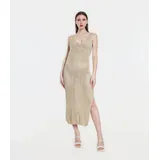 Vestiti Donna Primavera/Estate Made in Italia Quotidiano Colore Unico Standard Viscosa — foto 1