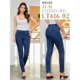 Jeans Bootcut Donna Quattro stagioni Made in Cina Quotidiano Colore Unico Standard — foto 1