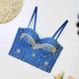 Canottiera Donna Primavera/Estate Made in Cina Quotidiano Colore Unico Standard — foto 3