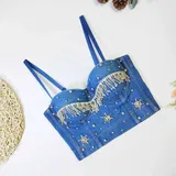 Canottiera Donna Primavera/Estate Made in Cina Quotidiano Colore Unico Standard — foto 4