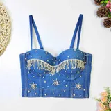 Canottiera Donna Primavera/Estate Made in Cina Quotidiano Colore Unico Standard — foto 5