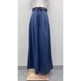 PANTALONI PALAZZO CON CINTURA — foto 1