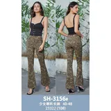 Jeans(D) Genere Jeans Bootcut Donna Quattro stagioni Made in Cina Tempo libero Colore Unico Standard Maculata — foto 1