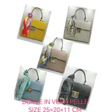 Borse in Pelle Genere Borsa a Tracolla Donna Quattro stagioni Made in Italia Quotidiano Vari Colori metallo — foto 1
